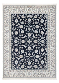 Alfombra Persa - Nain - Prima - 203 x 150 cm - azul oscuro