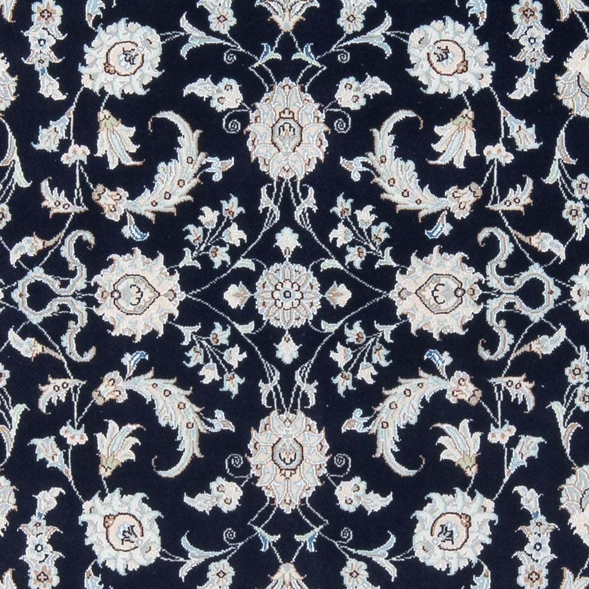 Alfombra Persa - Nain - Prima - 203 x 150 cm - azul oscuro