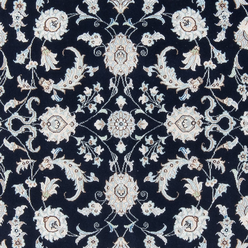 Alfombra Persa - Nain - Prima - 203 x 150 cm - azul oscuro
