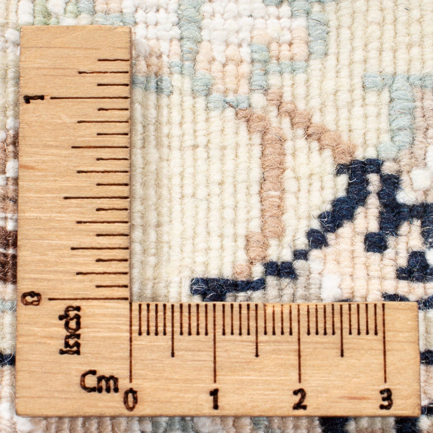 Alfombra Persa - Nain - Prima - 203 x 150 cm - azul oscuro