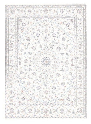 Alfombra Persa - Nain - Real - 198 x 150 cm - crema