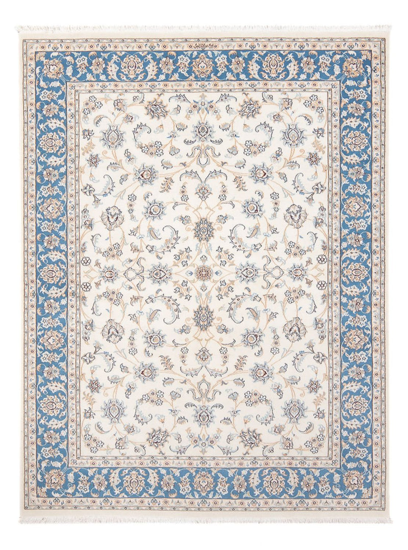 Alfombra Persa - Nain - Prima - 198 x 152 cm - crema