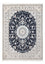 Alfombra Persa - Nain - Prima - 204 x 150 cm - azul oscuro
