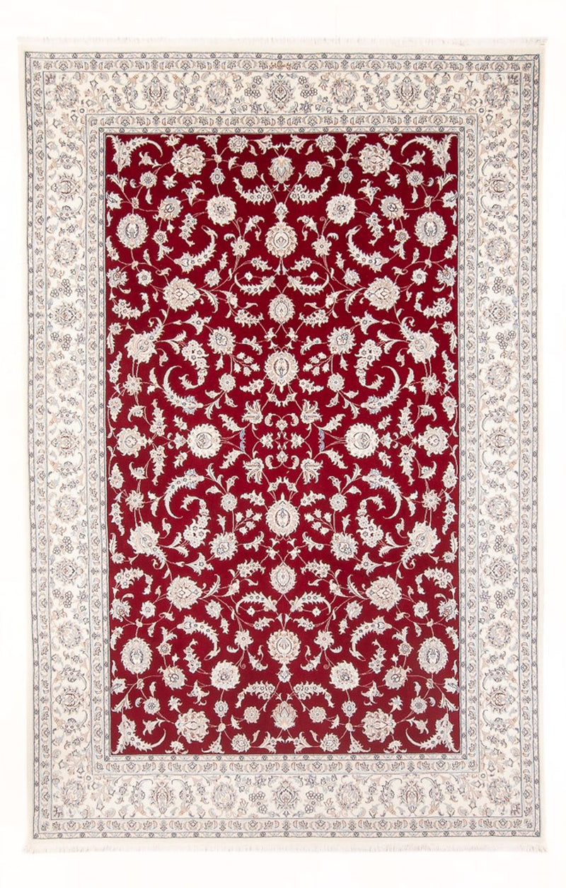 Alfombra Persa - Nain - Prima - 291 x 198 cm - rojo