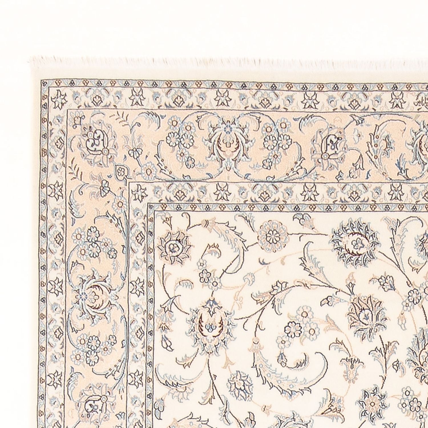Alfombra Persa - Nain - Prima - 302 x 197 cm - crema
