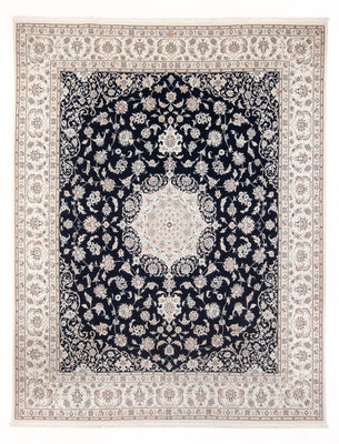 Alfombra Persa - Nain - Prima - 300 x 247 cm - azul oscuro