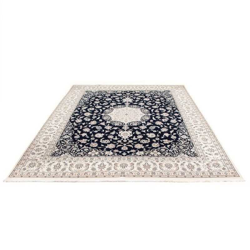 Alfombra Persa - Nain - Prima - 300 x 247 cm - azul oscuro