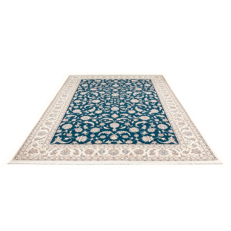 Alfombra Persa - Nain - Prima - 298 x 198 cm - turquesa
