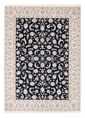 Alfombra persa - Nain - 233 x 170 cm - azul oscuro