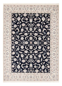 Alfombra persa - Nain - 233 x 170 cm - azul oscuro