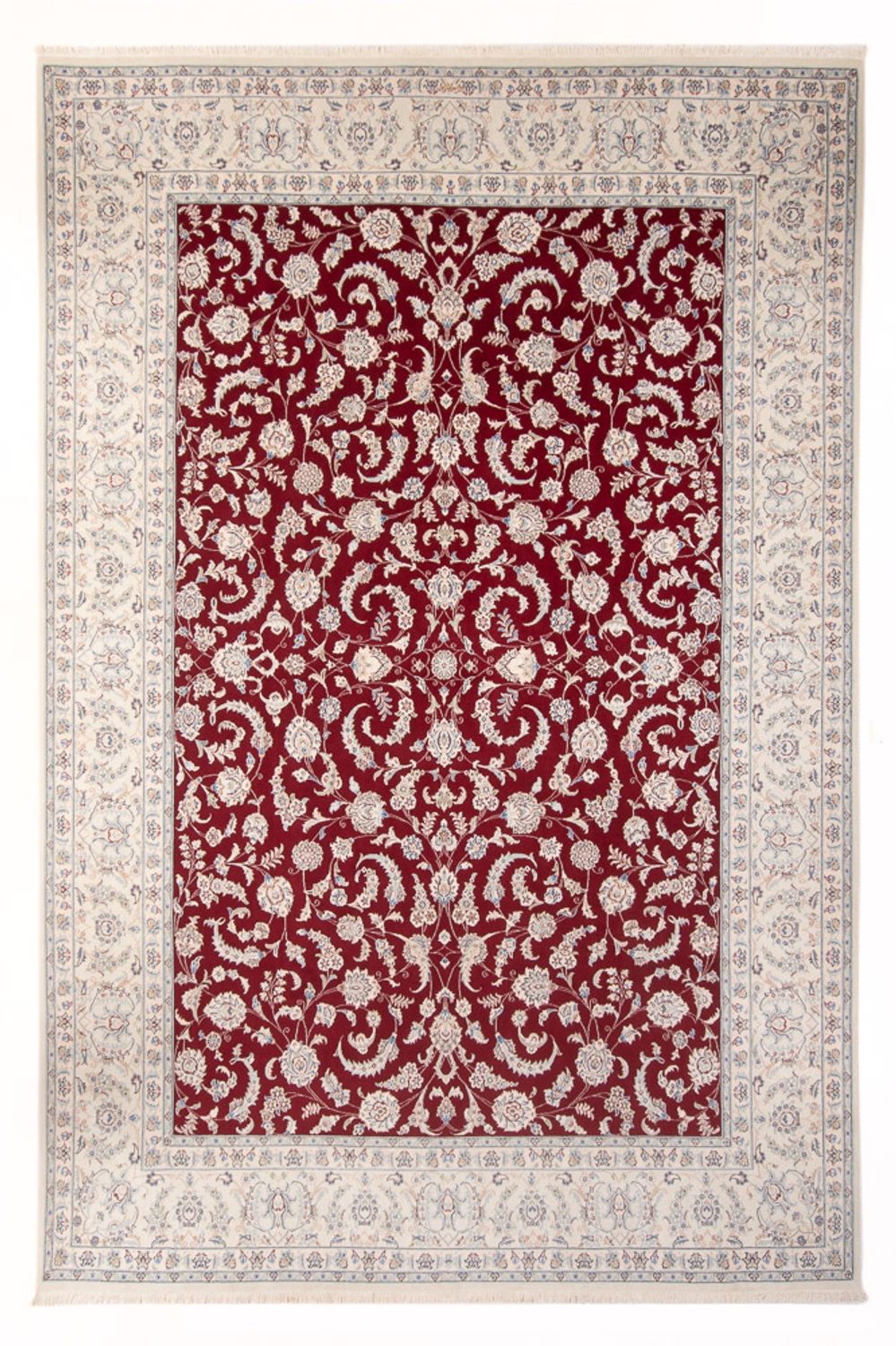 Alfombra Persa - Nain - Prima - 349 x 245 cm - rojo