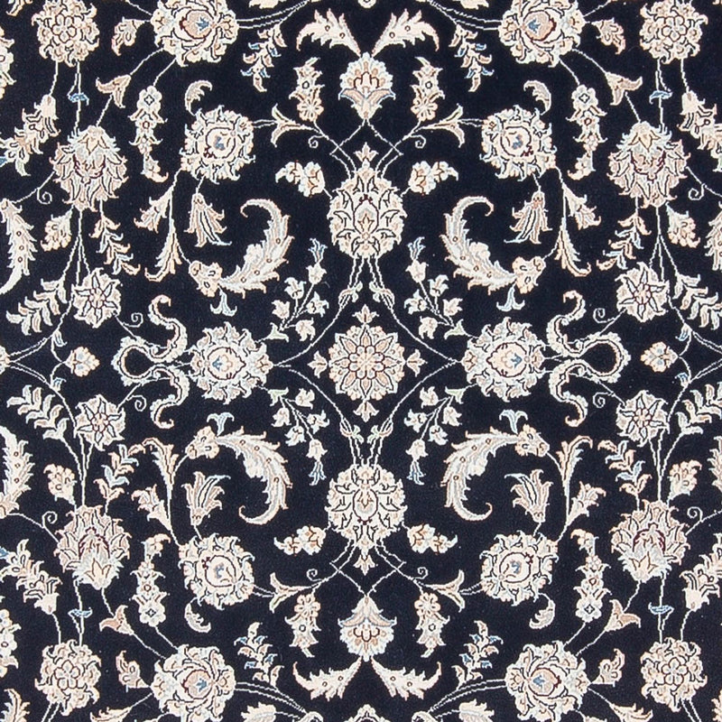 Alfombra Persa - Nain - Prima - 298 x 198 cm - azul oscuro