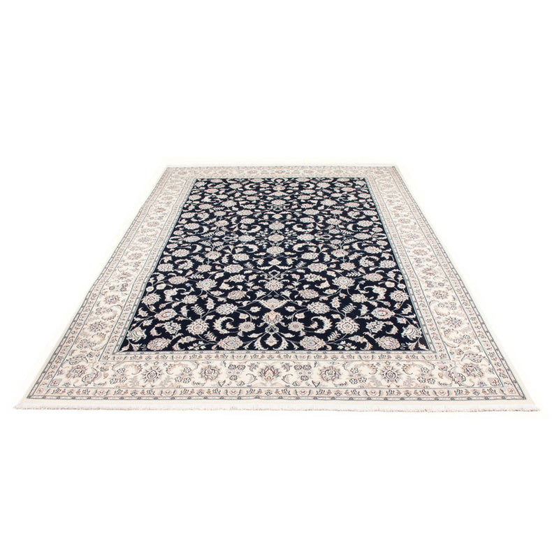 Alfombra Persa - Nain - Prima - 298 x 198 cm - azul oscuro