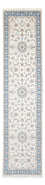 Alfombra de pasillo Alfombra Persa - Nain - Prima - 300 x 80 cm - crema