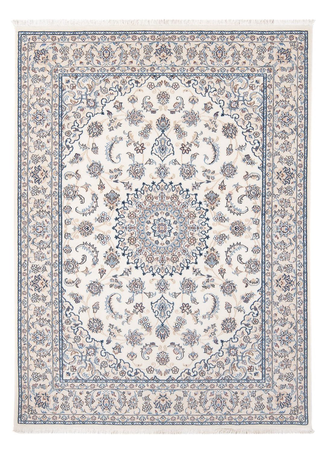 Alfombra Persa - Nain - Prima - 200 x 150 cm - crema