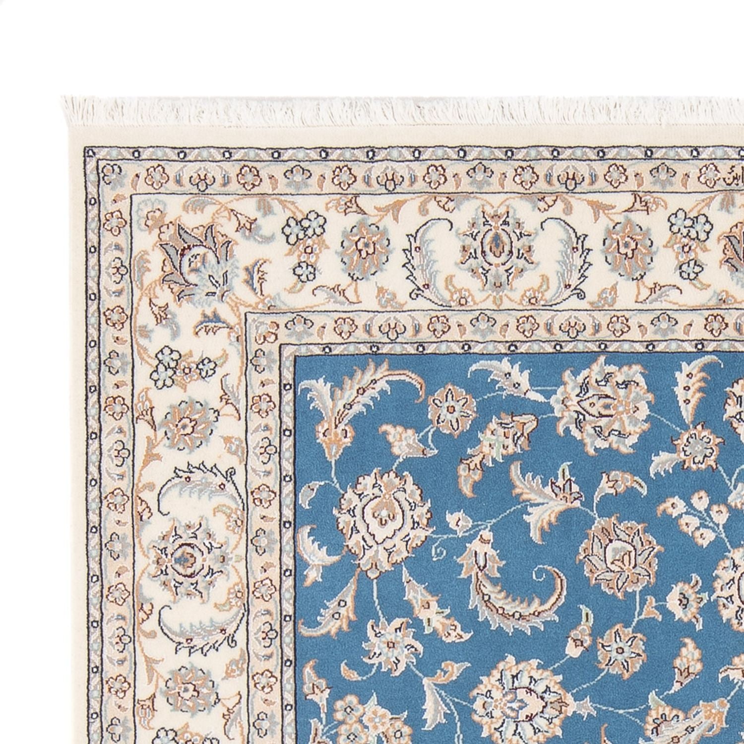 Alfombra Persa - Nain - Prima - 202 x 150 cm - azul