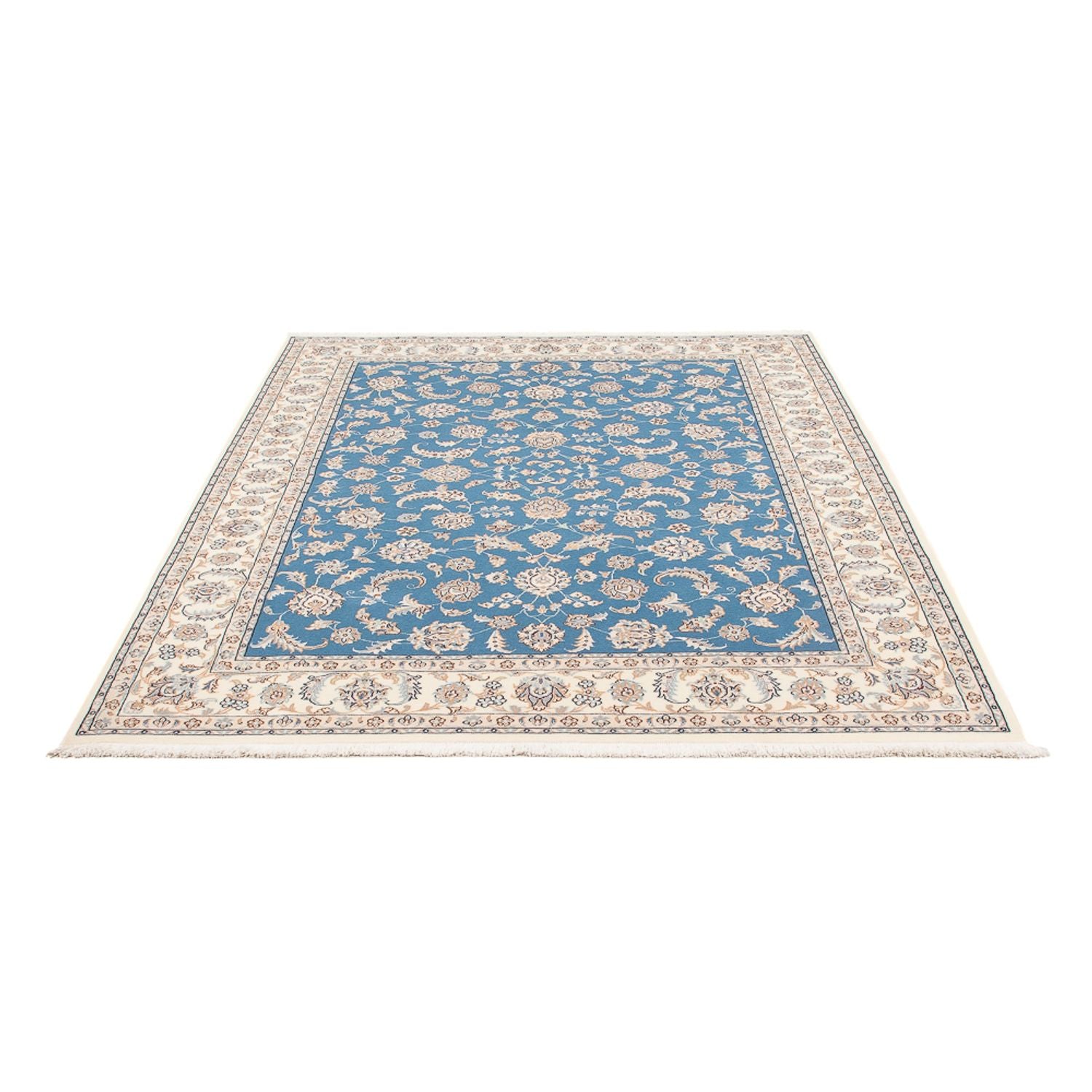 Alfombra Persa - Nain - Prima - 202 x 150 cm - azul