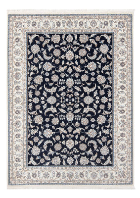 Alfombra Persa - Nain - Prima - 205 x 148 cm - azul oscuro