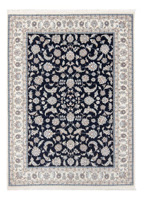 Alfombra Persa - Nain - Prima - 205 x 148 cm - azul oscuro