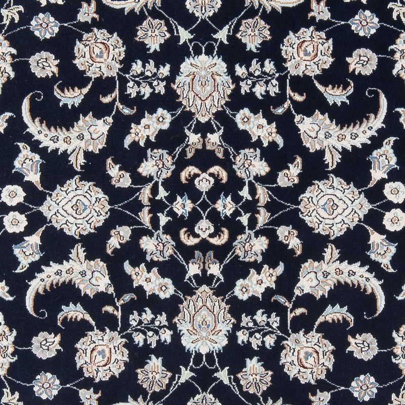 Alfombra Persa - Nain - Prima - 205 x 148 cm - azul oscuro