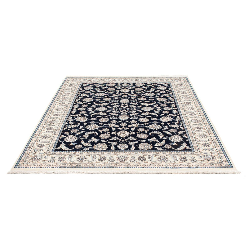Alfombra Persa - Nain - Prima - 205 x 148 cm - azul oscuro