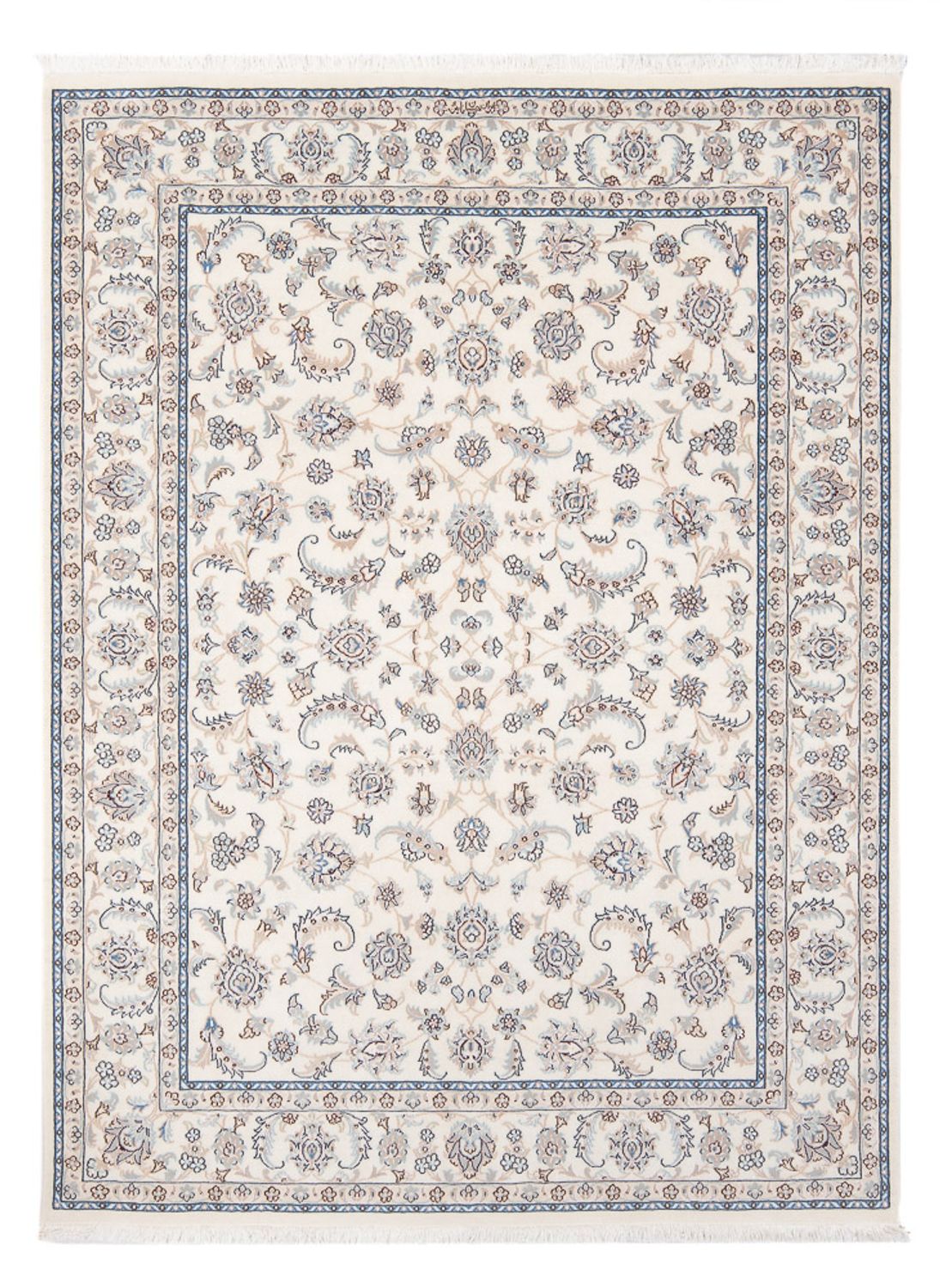 Alfombra Persa - Nain - Prima - 201 x 150 cm - crema