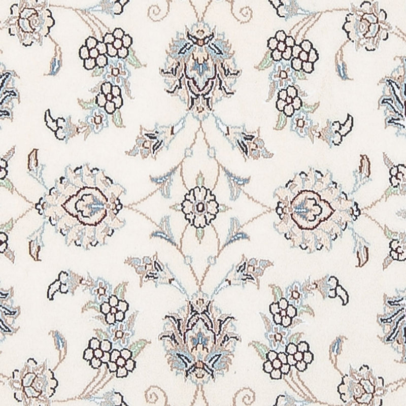 Alfombra de pasillo Alfombra Persa - Nain - Prima - 309 x 90 cm - crema