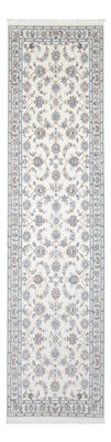 Alfombra de pasillo Alfombra Persa - Nain - Prima - 301 x 82 cm - crema