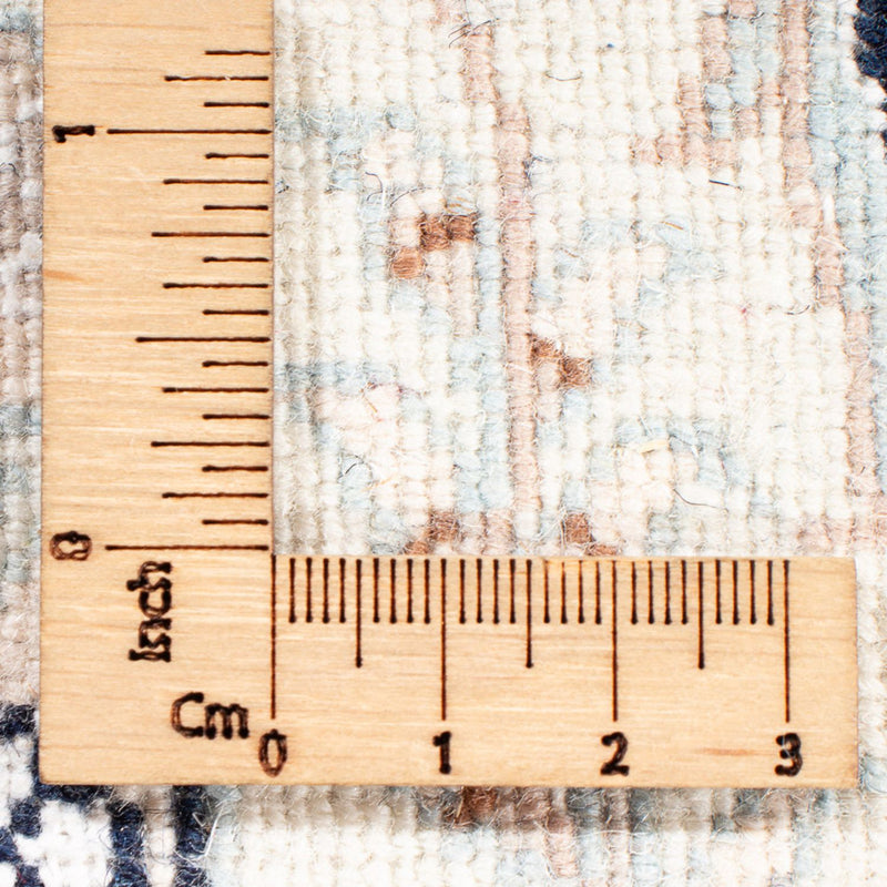 Alfombra de pasillo Alfombra Persa - Nain - Prima - 297 x 82 cm - azul oscuro