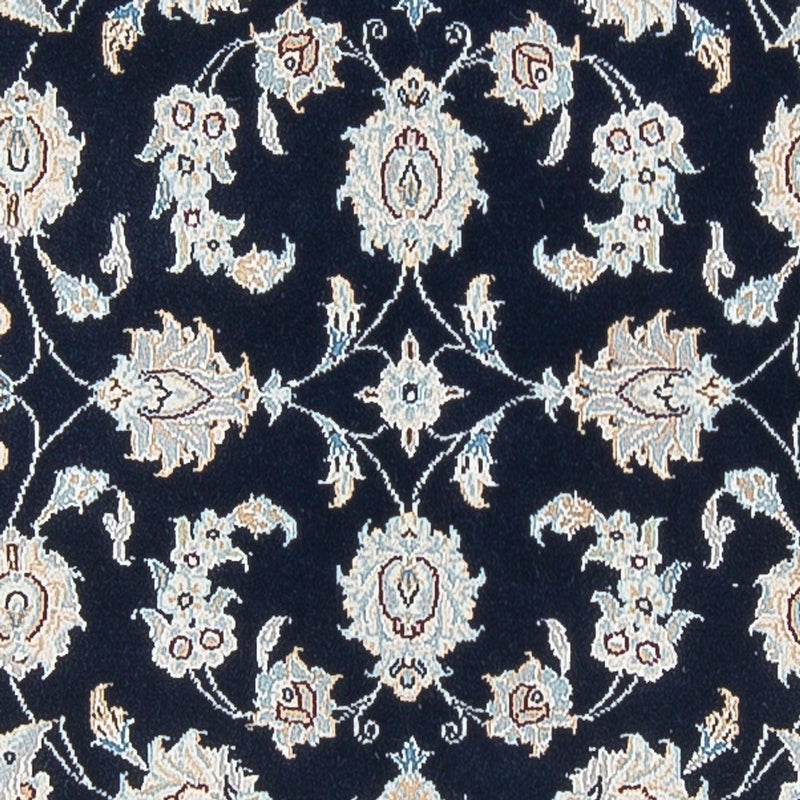 Alfombra de pasillo Alfombra Persa - Nain - Prima - 304 x 81 cm - azul oscuro