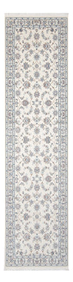 Alfombra de pasillo Alfombra Persa - Nain - Prima - 301 x 83 cm - crema
