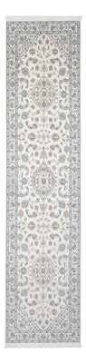 Alfombra de pasillo Alfombra Persa - Nain - Prima - 308 x 80 cm - crema