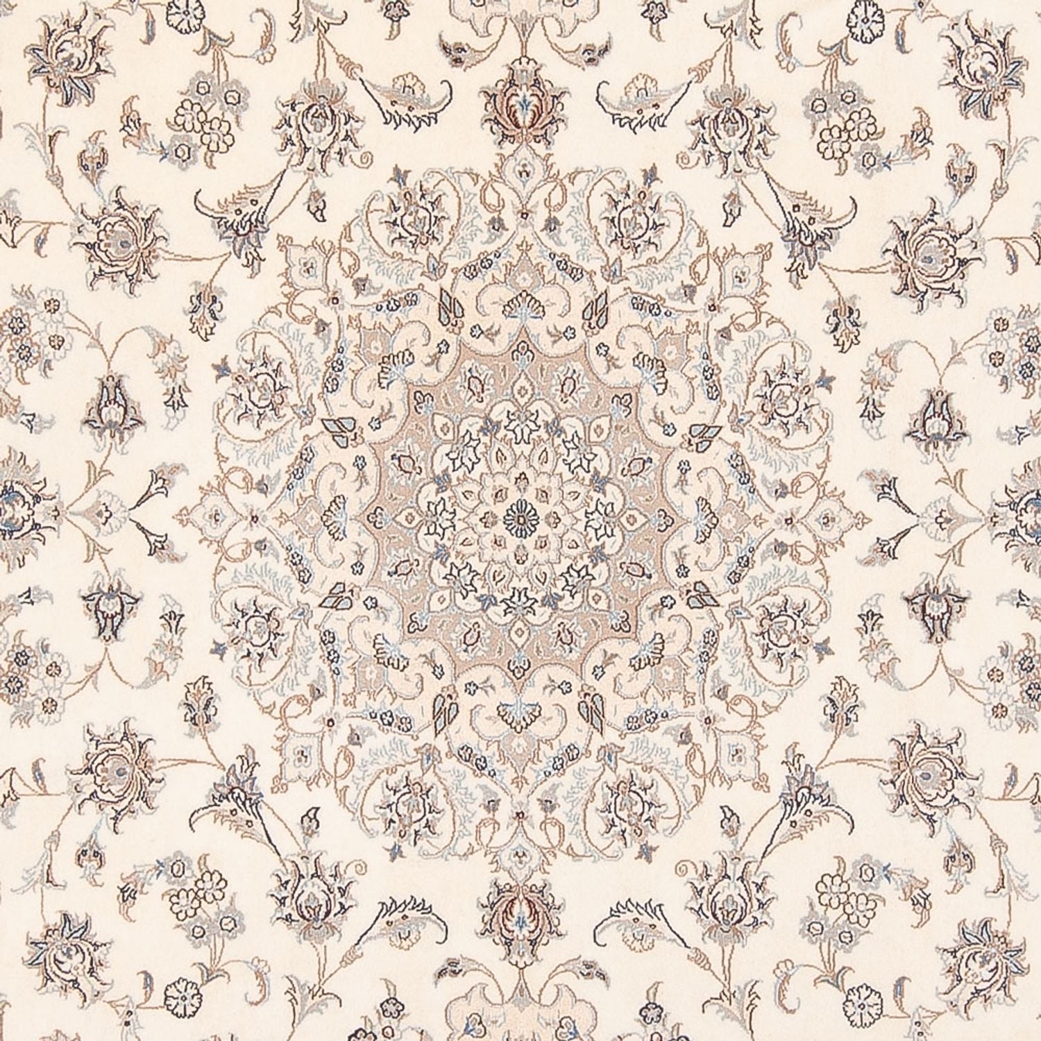 Alfombra Persa - Nain - Prima - 298 x 247 cm - crema