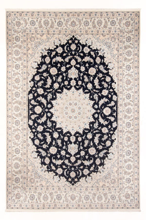 Alfombra Persa - Nain - Prima - 345 x 247 cm - azul oscuro