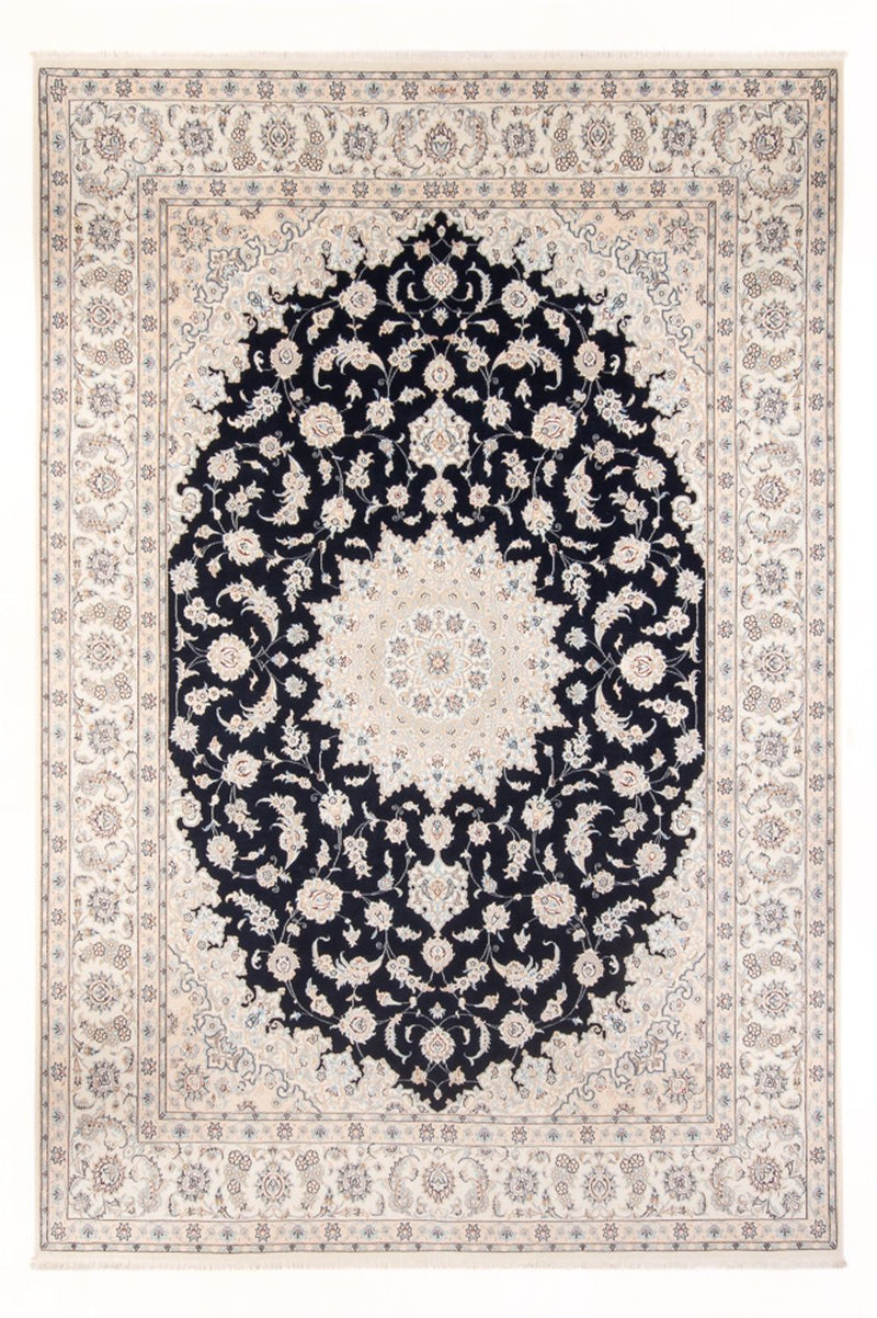 Alfombra Persa - Nain - Prima - 345 x 247 cm - azul oscuro