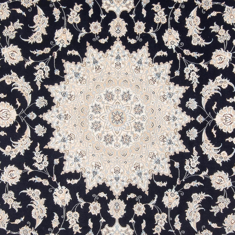 Alfombra Persa - Nain - Prima - 345 x 247 cm - azul oscuro