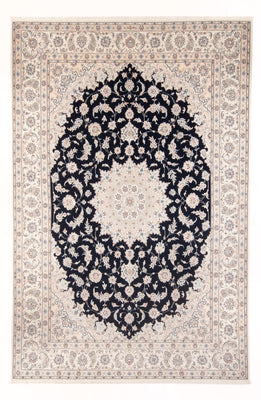 Alfombra Persa - Nain - Prima - 347 x 247 cm - azul oscuro