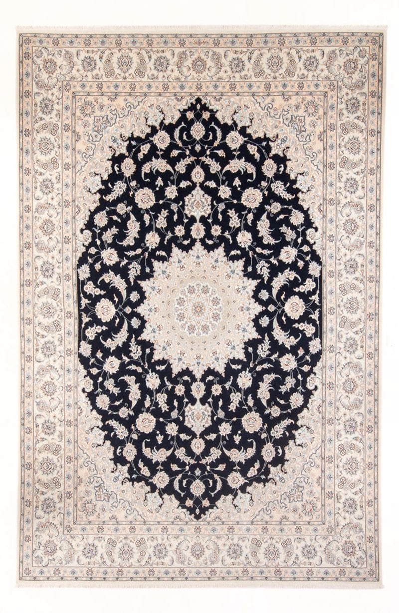 Alfombra Persa - Nain - Prima - 347 x 247 cm - azul oscuro