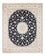 Alfombra persa - Nain - 278 x 223 cm - azul oscuro