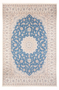 Alfombra Persa - Nain - Prima - 348 x 245 cm - azul claro