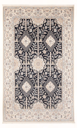 Alfombra Persa - Nain - Prima - 304 x 197 cm - azul oscuro
