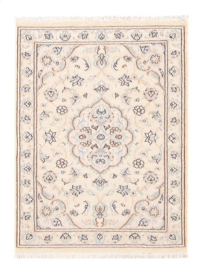 Alfombra persa - Nain - 90 x 60 cm - beige