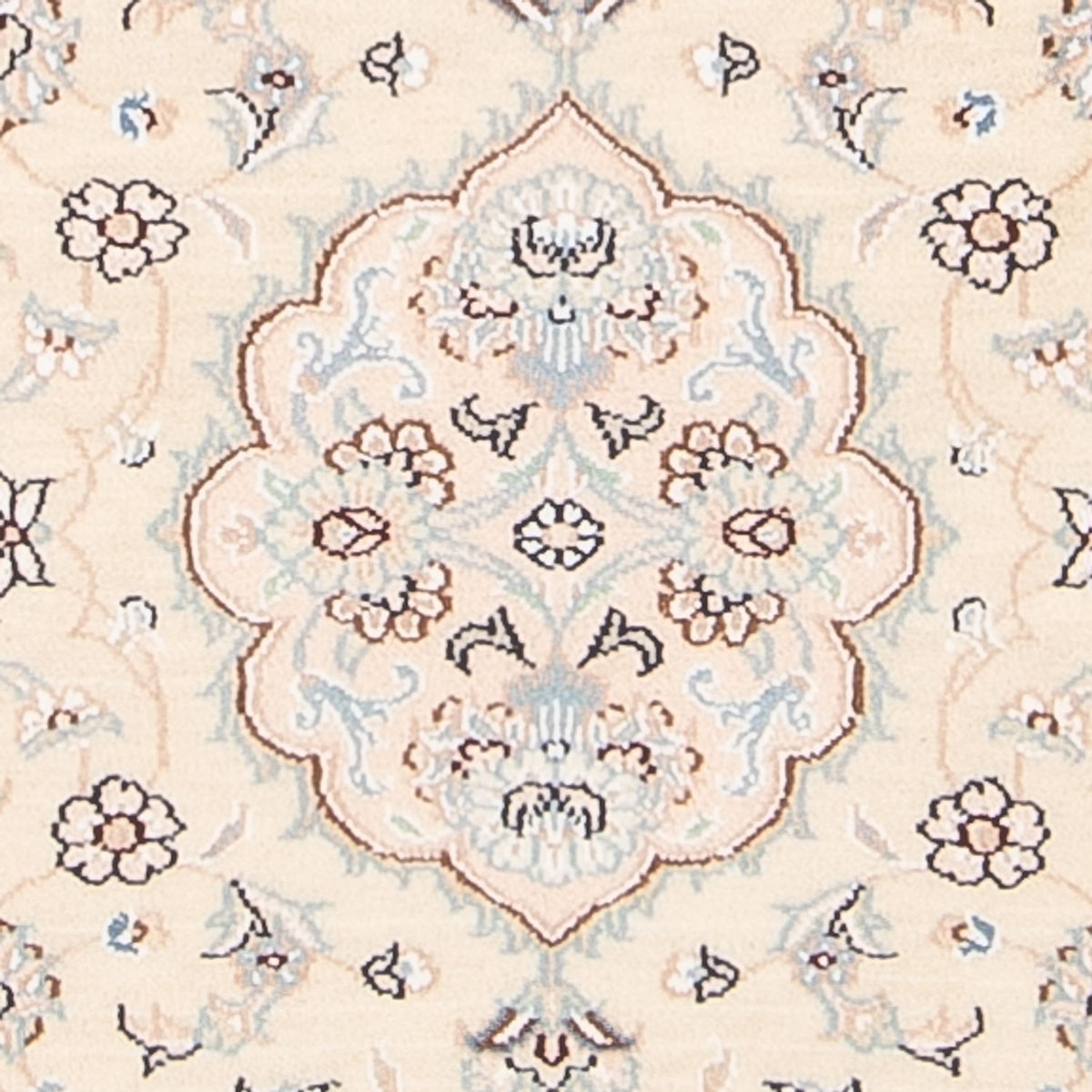 Alfombra persa - Nain - 90 x 60 cm - beige
