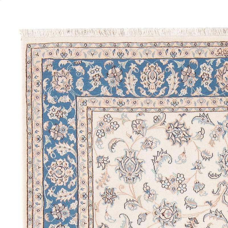 Alfombra Persa - Nain - Prima - 204 x 148 cm - crema