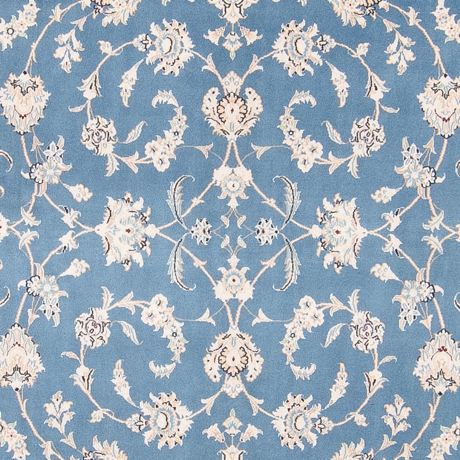 Alfombra persa - Nain - 237 x 170 cm - azul