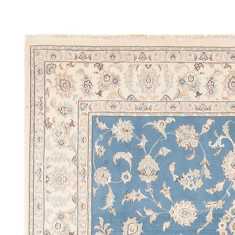 Alfombra persa - Nain - 251 x 168 cm - azul