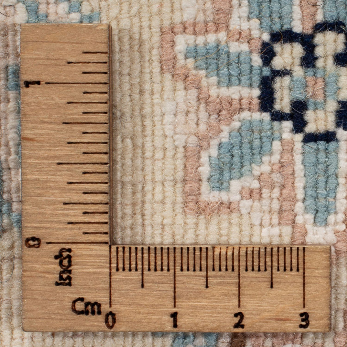 Alfombra persa - Nain - 251 x 168 cm - azul