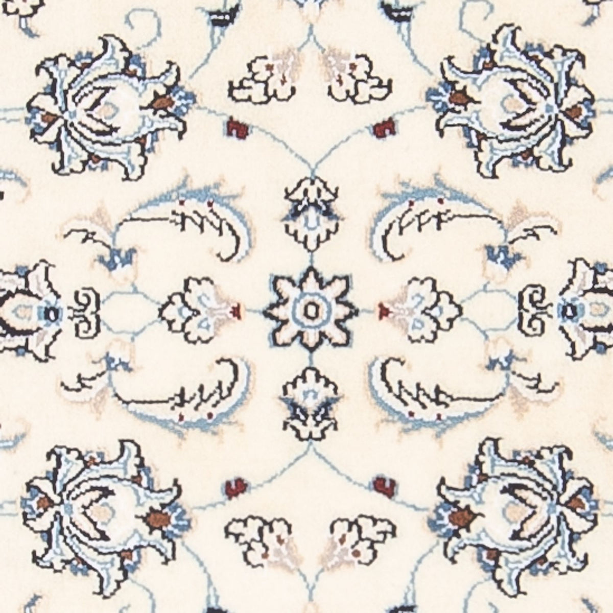 Alfombra persa - Nain - 85 x 60 cm - crema