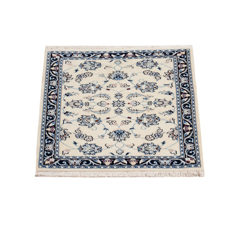 Alfombra persa - Nain - 85 x 60 cm - crema