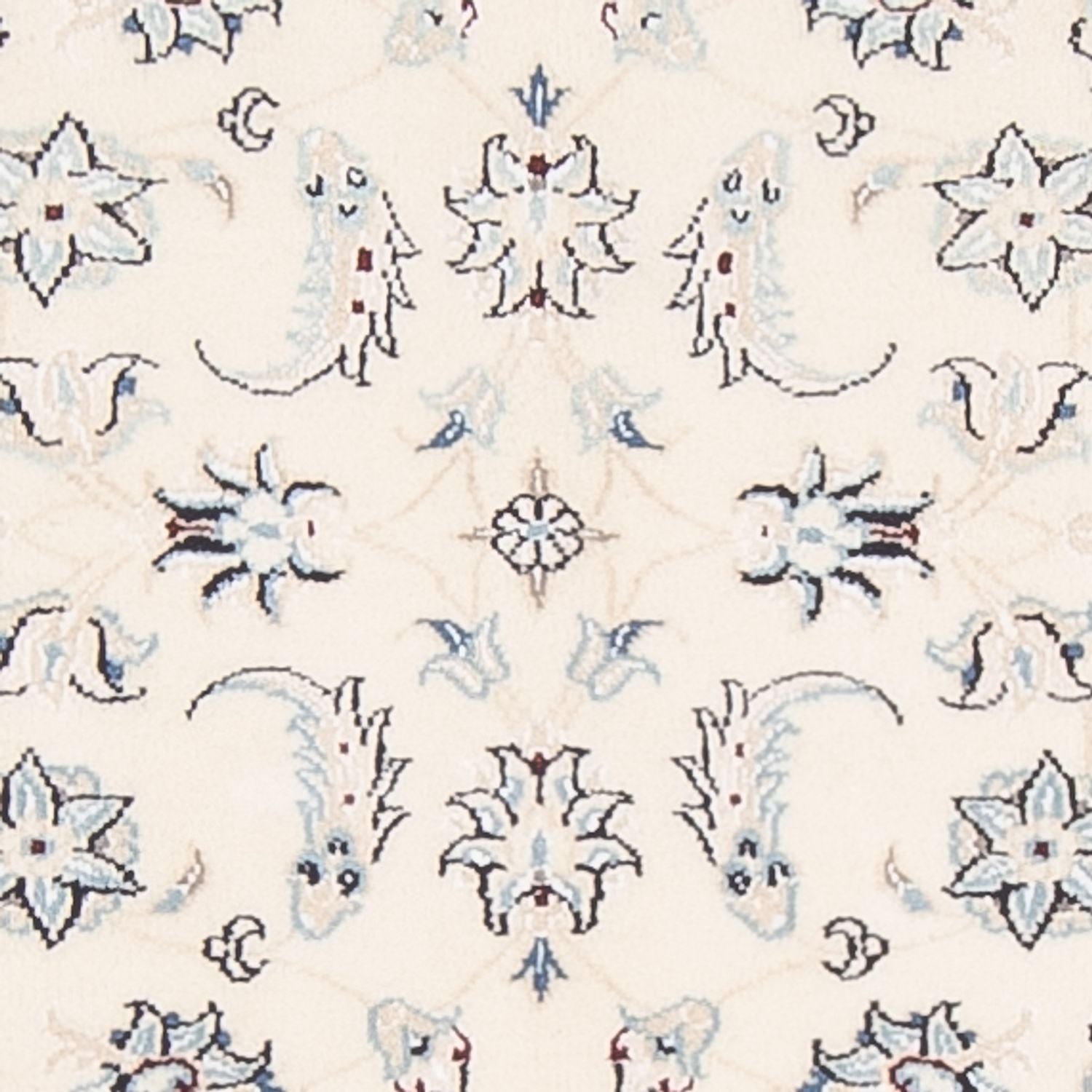 Alfombra persa - Nain - 89 x 60 cm - beige